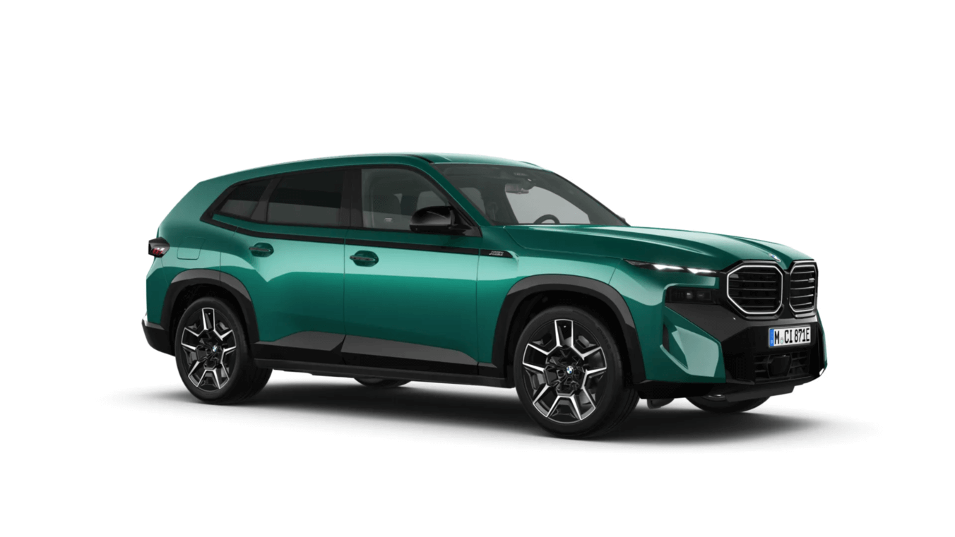 BMW XM 50e isle of man green