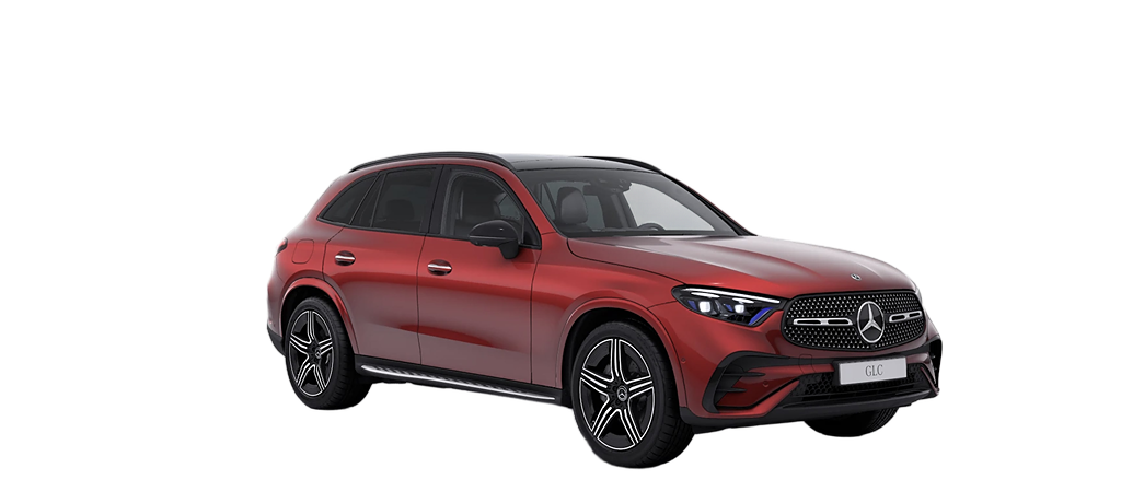 Mercedes-Benz GLC 300 e 4MATIC patagonia red
